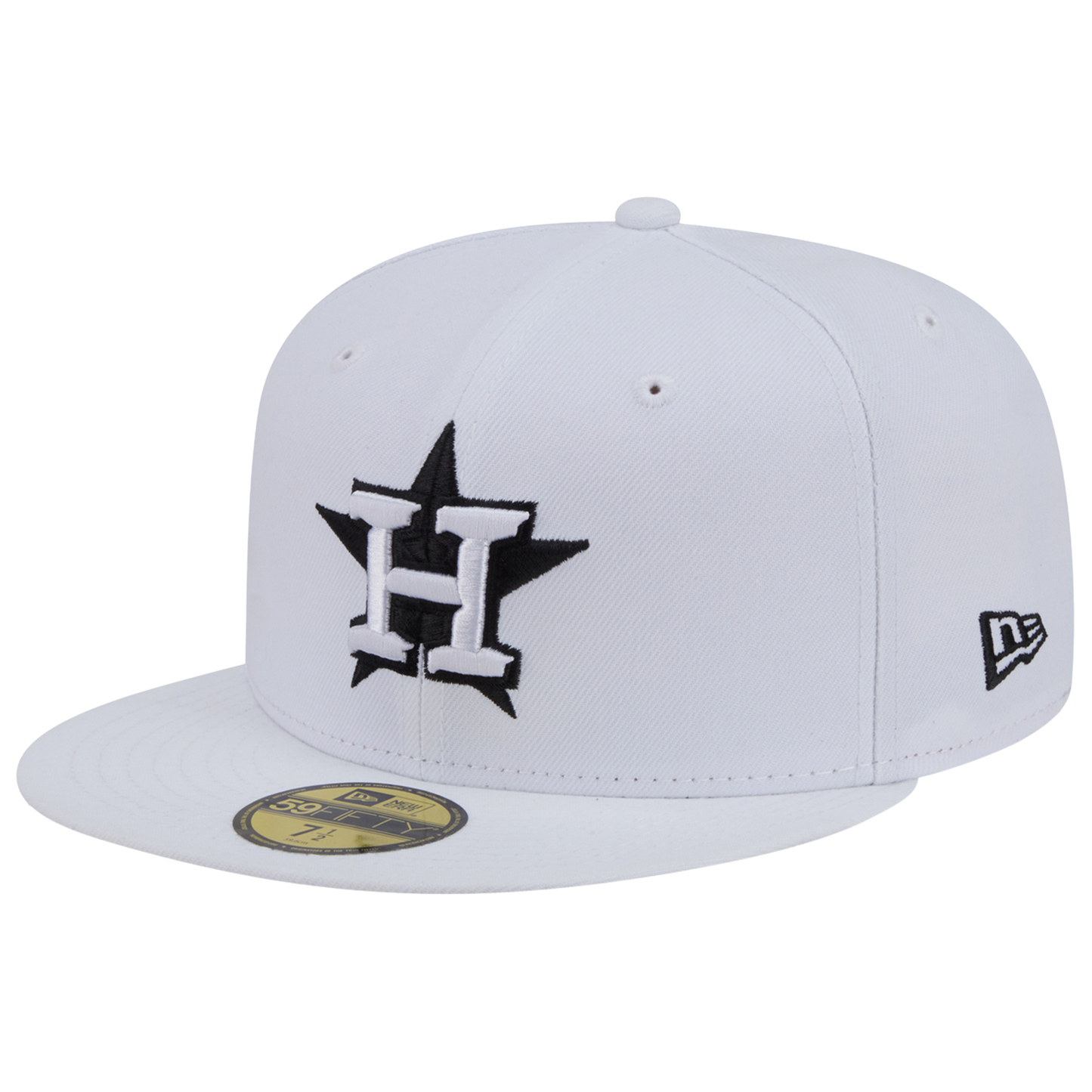 New Era Astros 59FIFTY Cap - Men's - White/Black