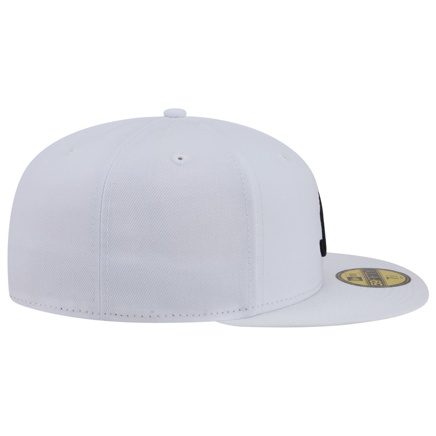New Era Braves 59FIFTY Cap - Men's - White/Black (60956114)