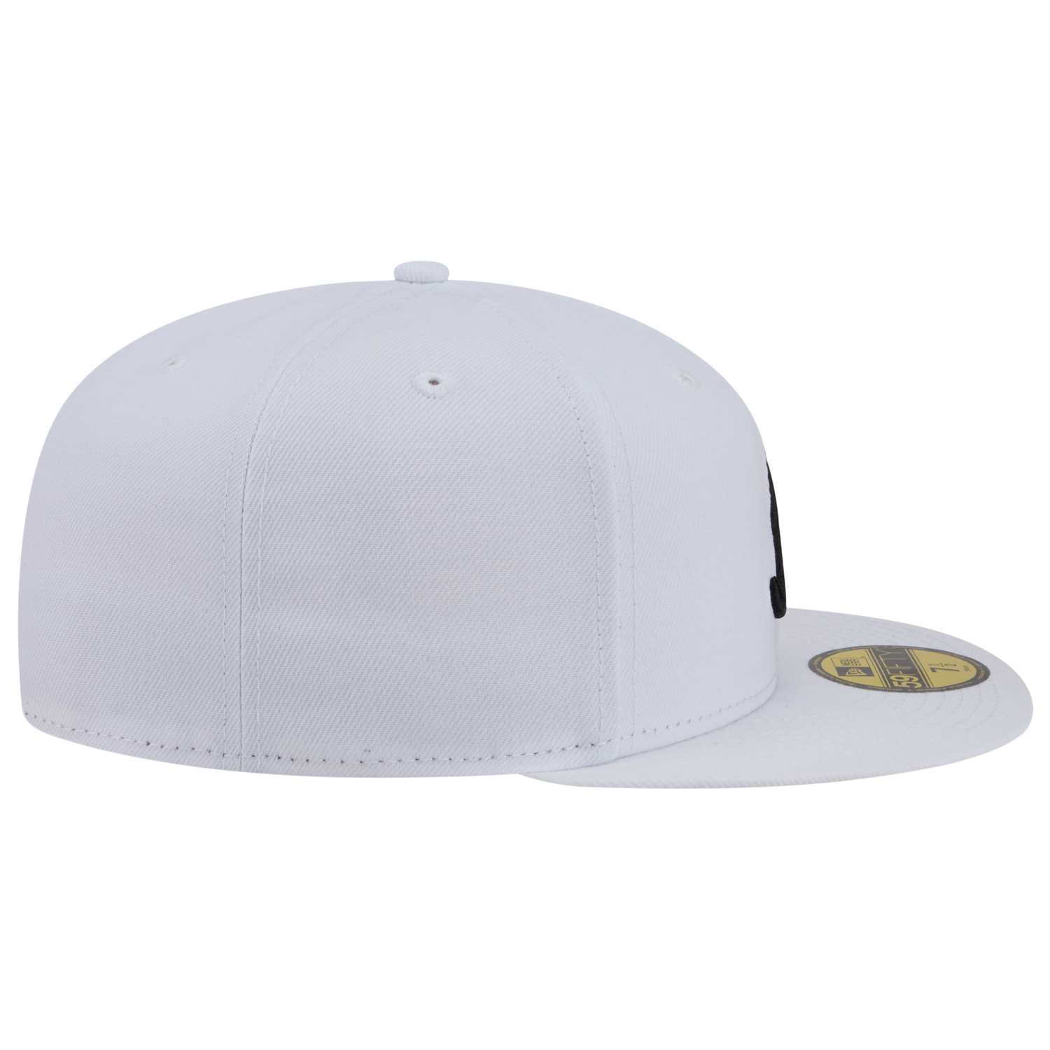 New Era Braves 59FIFTY Cap - Men's - White/Black (60956114)