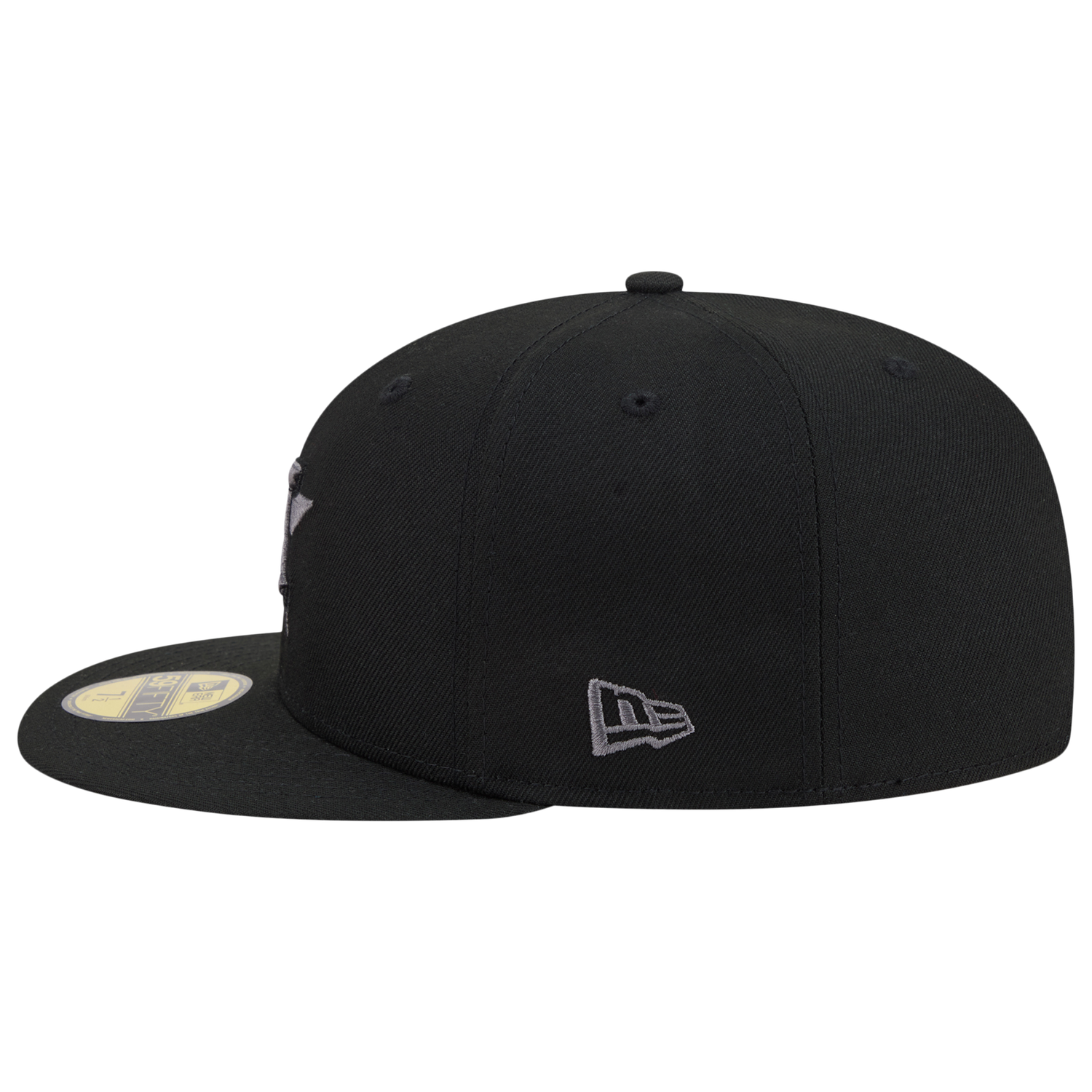 New Era Astros 59FIFTY Cap - Men's - Black/Heather Grey