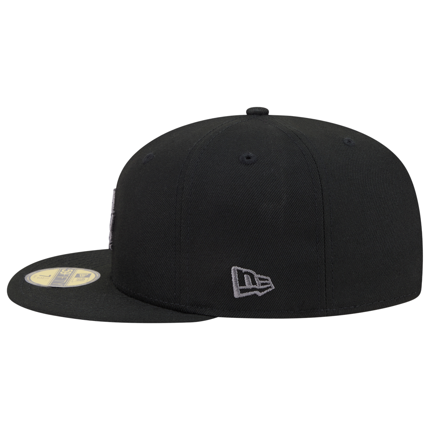 New Era Dodgers 59FIFTY Cap - Men's - Black/Heather Grey