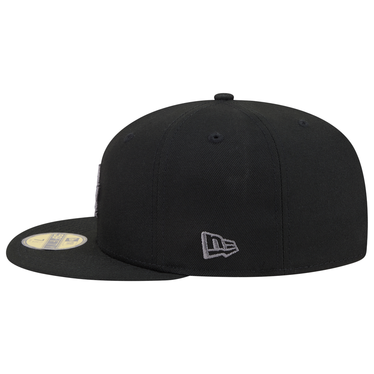 New Era Dodgers 59FIFTY Cap - Men's - Black/Heather Grey