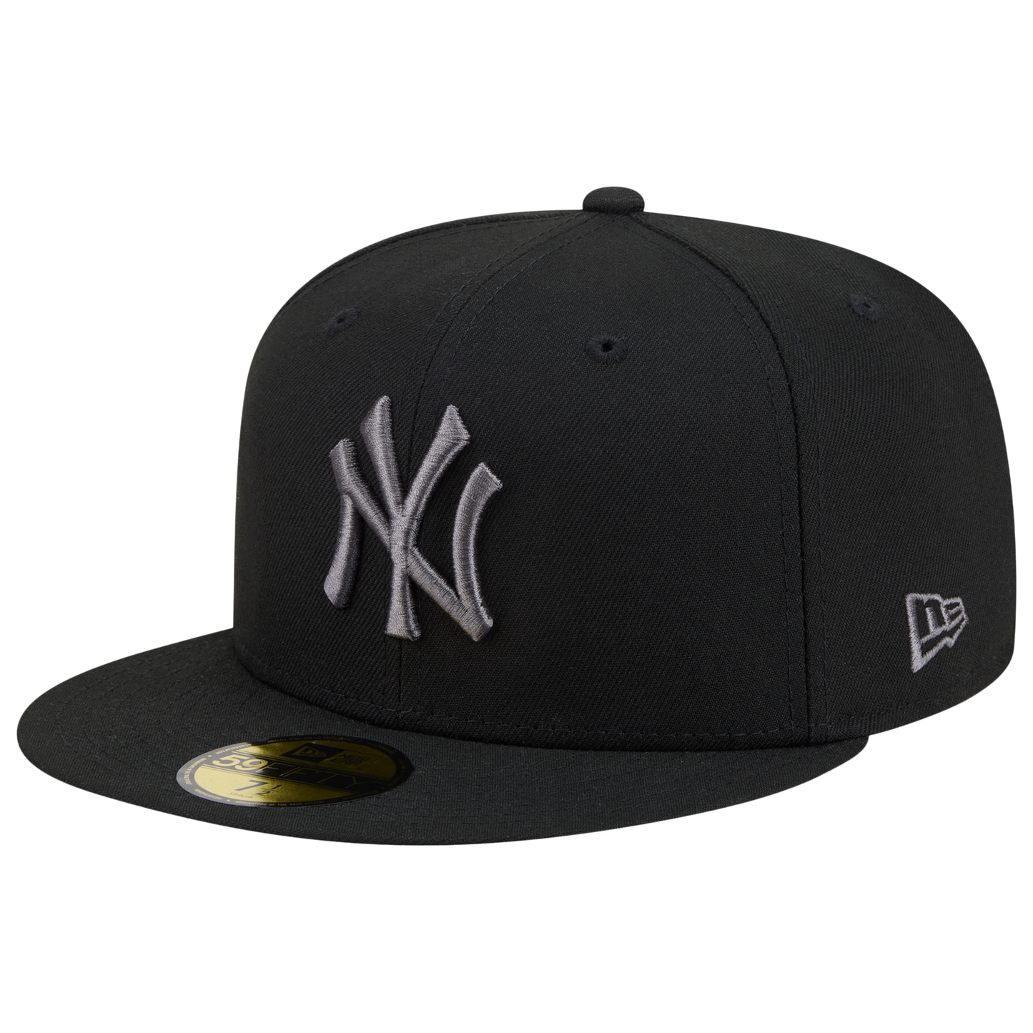 New Era Yankees 59FIFTY Cap - Men's - Heather Grey/Black