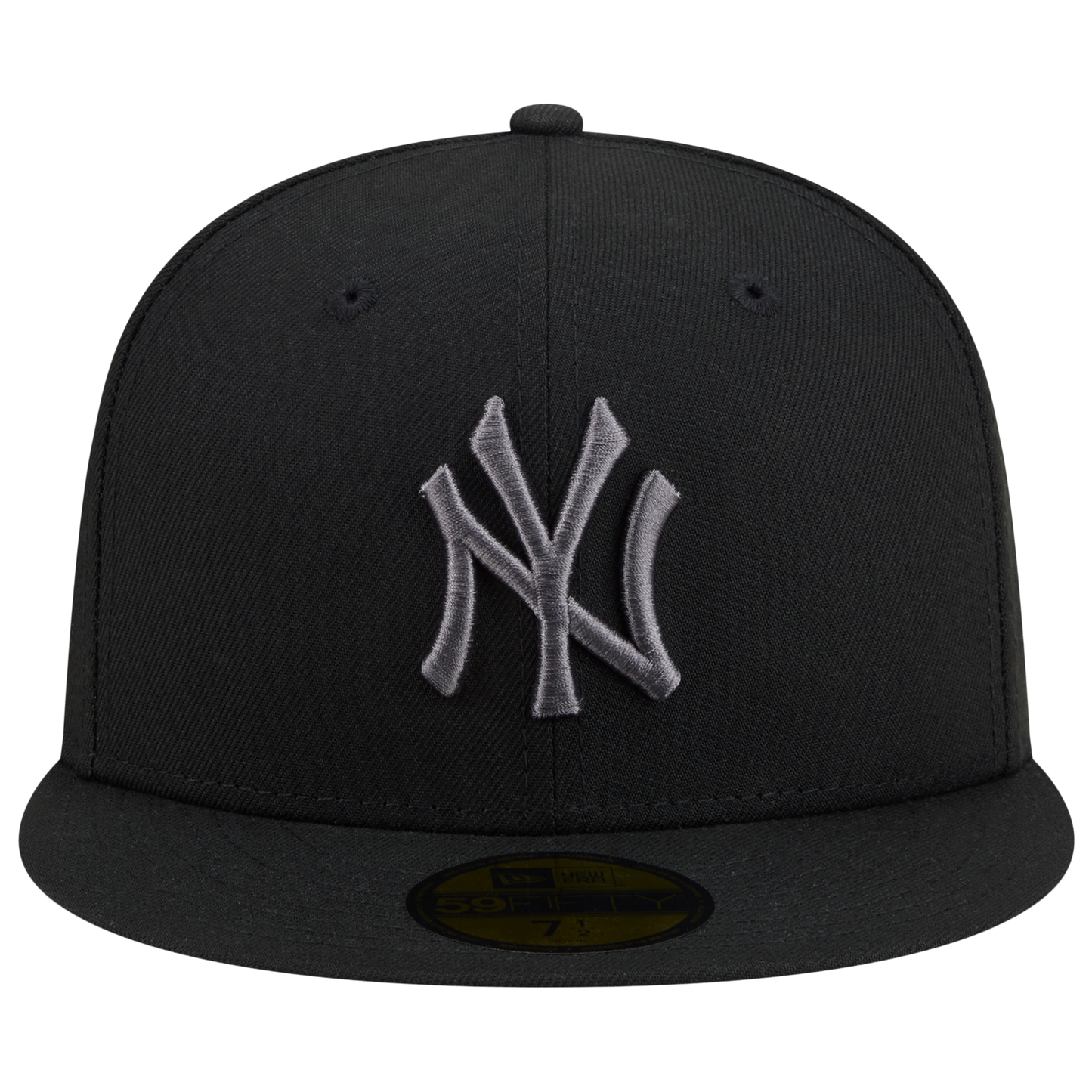 New Era Yankees 59FIFTY Cap - Men's - Heather Grey/Black