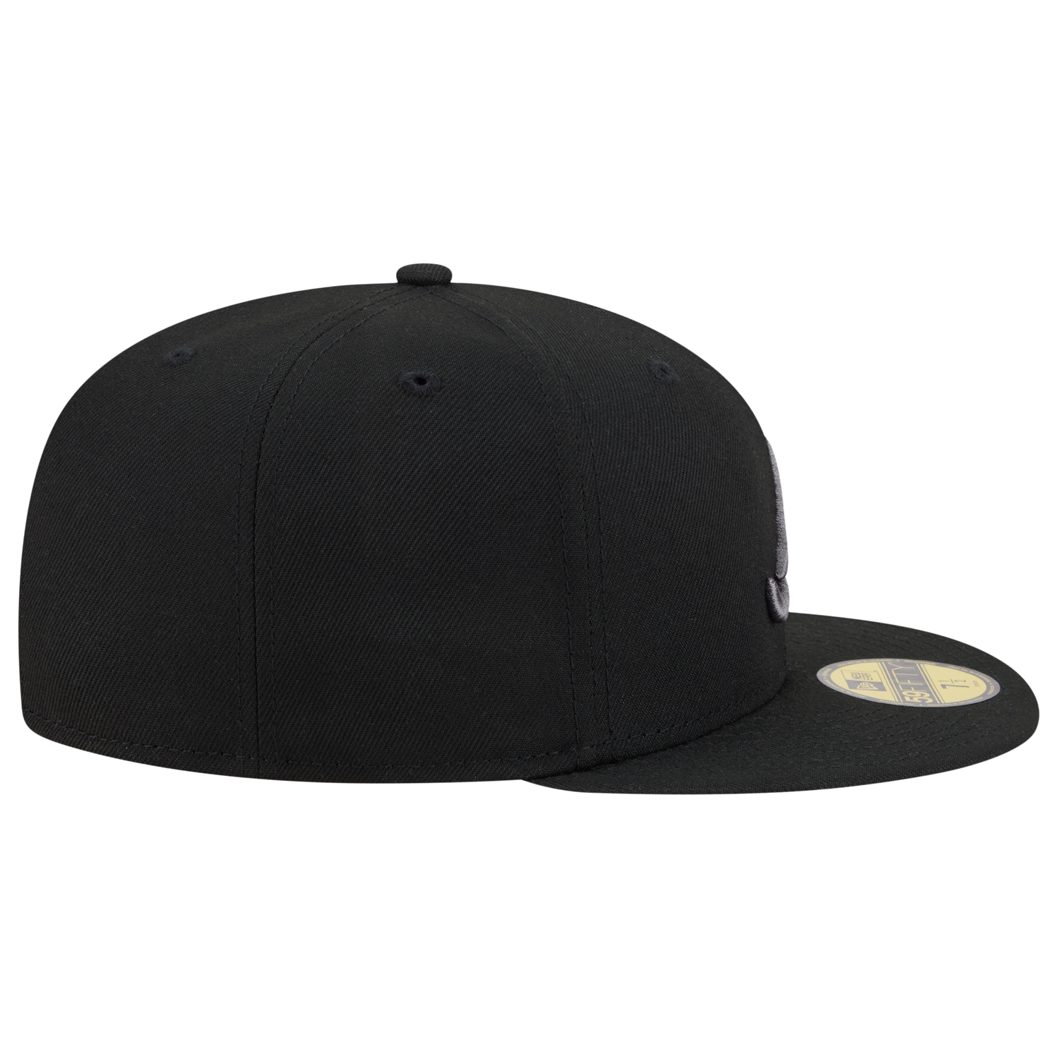 New Era Braves 59FIFTY Cap - Men's - Heather Grey/Black
