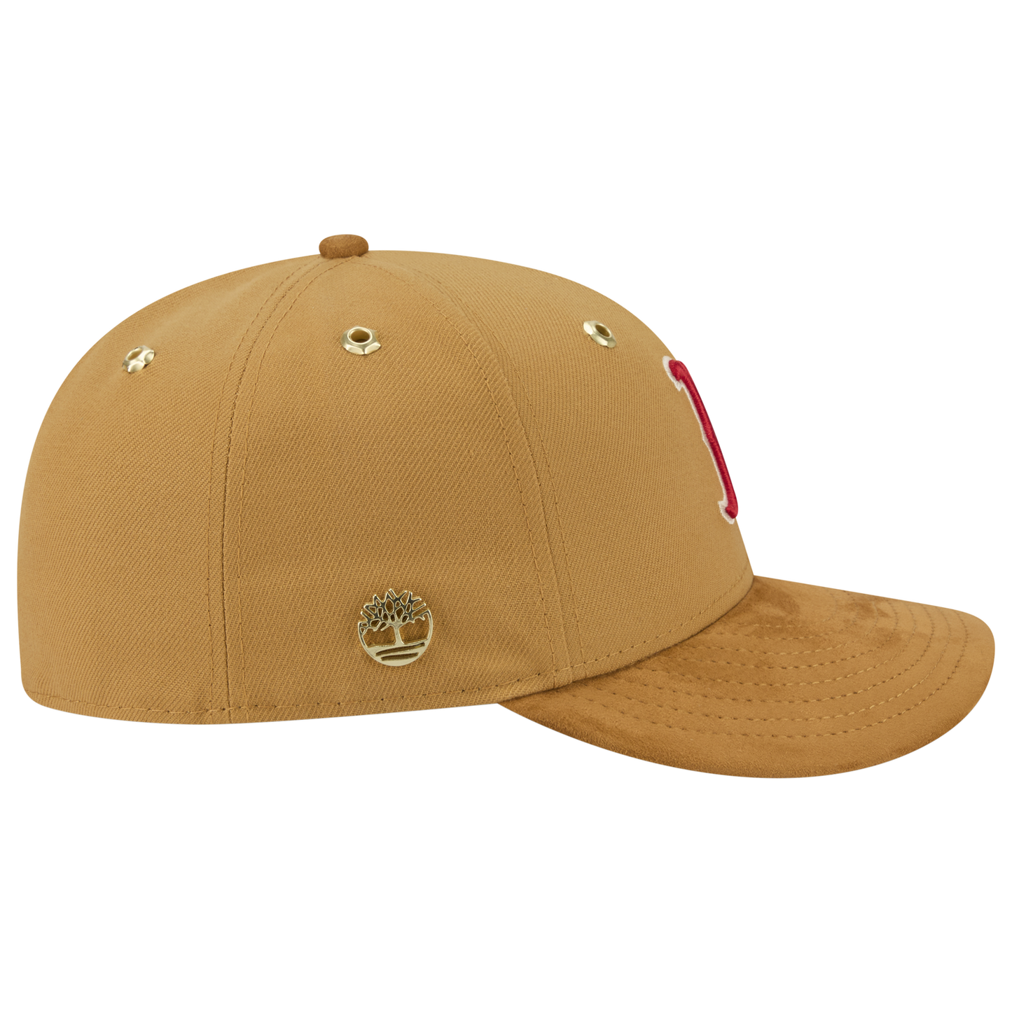 New Era x Timberland MLB 59FIFTY Pre-Curve PNT Cap - Men's - Red/Brown