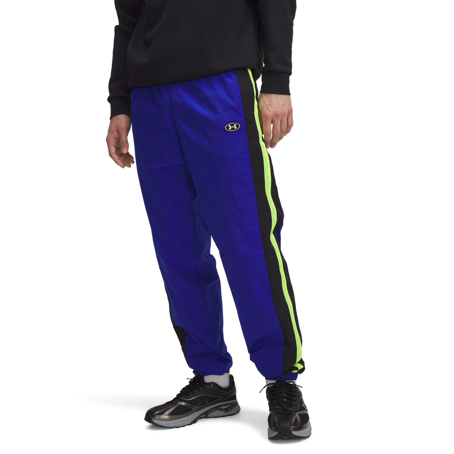 Under Armour Icon Woven Track Pants - Men's - Royal/Black/White