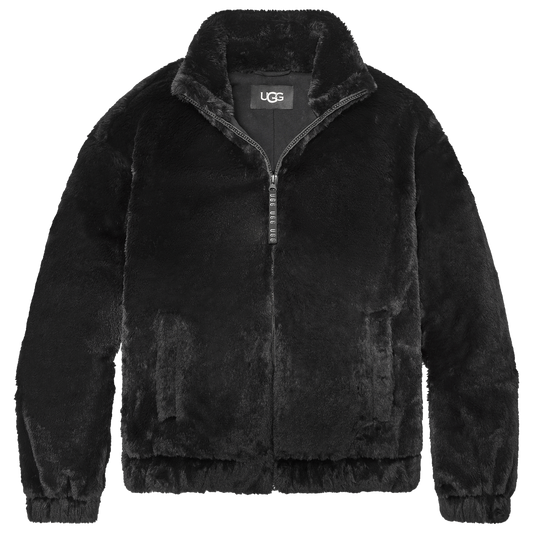 UGG Tash Faux Fur Jacket - Women's - Black