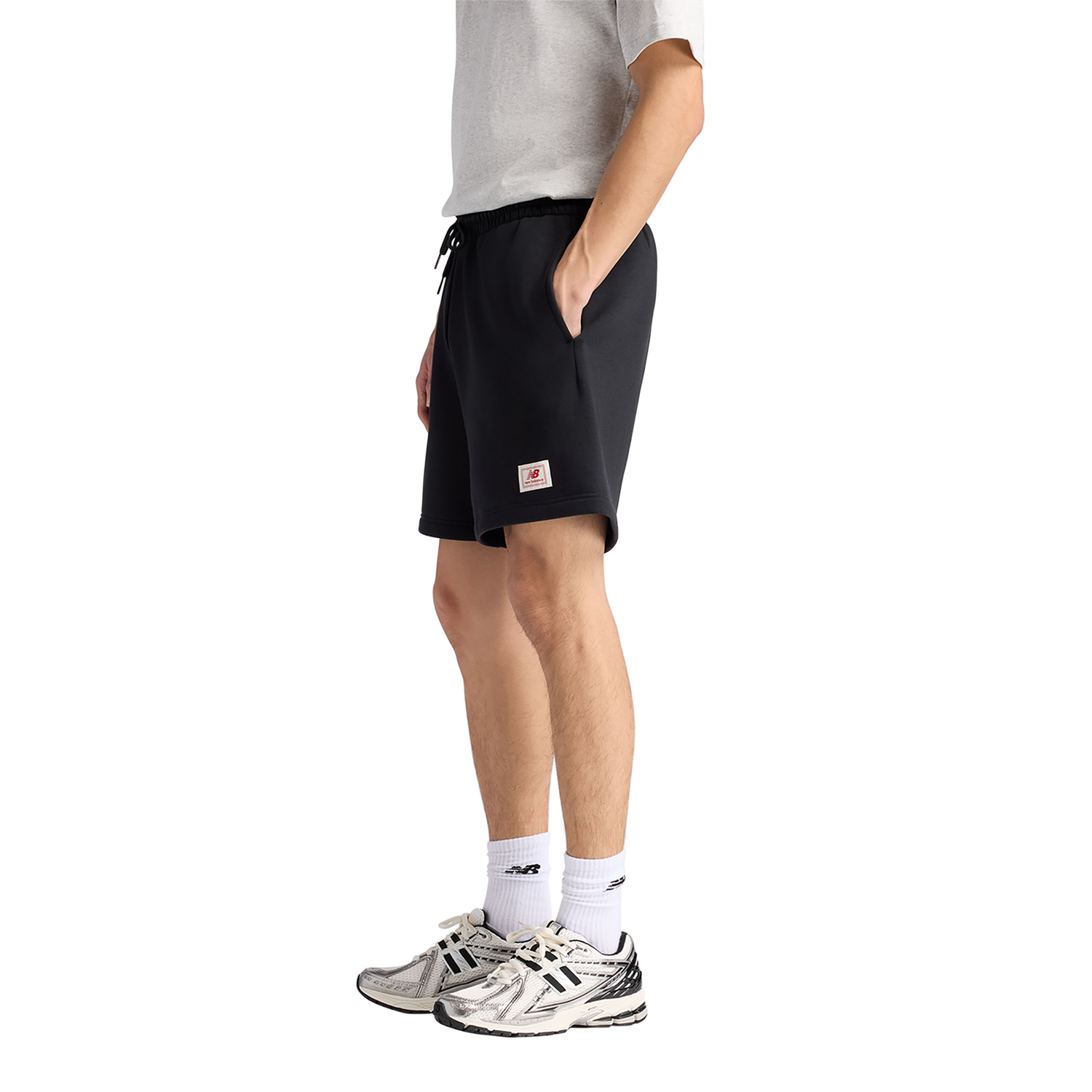 New Balance Fleece Shorts - Men's - Multi/Black