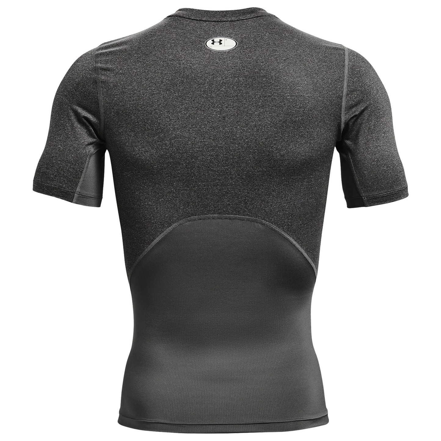 Under Armour HeatGear Compression S/S T-Shirt - Men's - Carbon Heather/Black