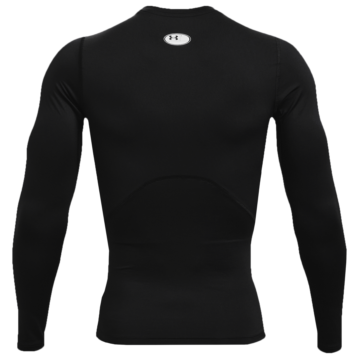 Under Armour HeatGear Armour Comp L/S T-Shirt - Men's - White/Black