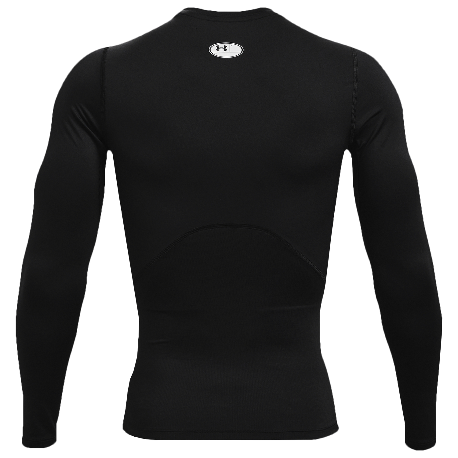 Under Armour HeatGear Armour Comp L/S T-Shirt - Men's - White/Black