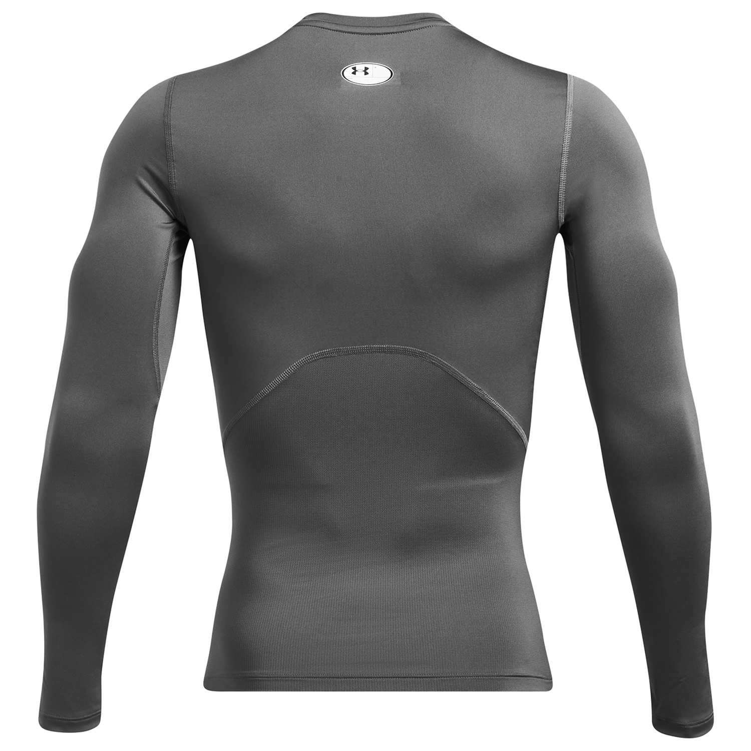 Under Armour HeatGear Armour Comp L/S T-Shirt - Men's - White/Castlerock