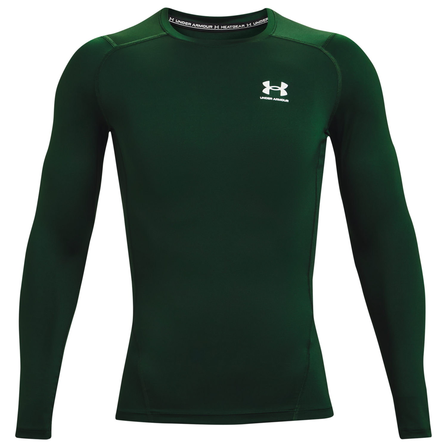 Under Armour HeatGear Armour Comp L/S T-Shirt - Men's - Forest Green