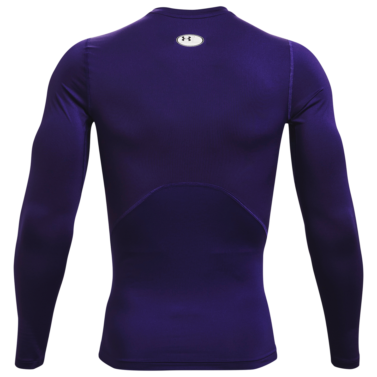 Under Armour HeatGear Armour Comp L/S T-Shirt - Men's - Purple/White