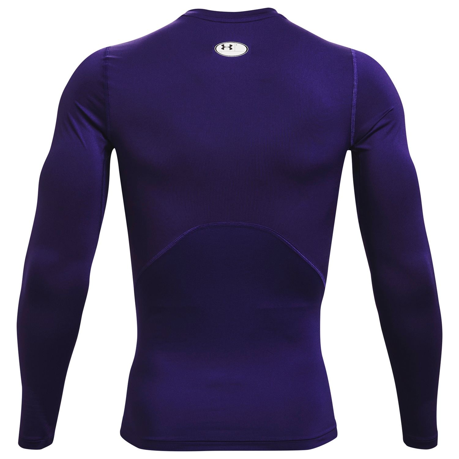 Under Armour HeatGear Armour Comp L/S T-Shirt - Men's - Purple/White
