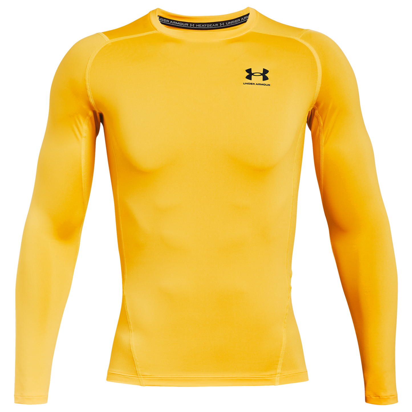 Under Armour HeatGear Armour Comp L/S T-Shirt - Men's - Taxi/Black