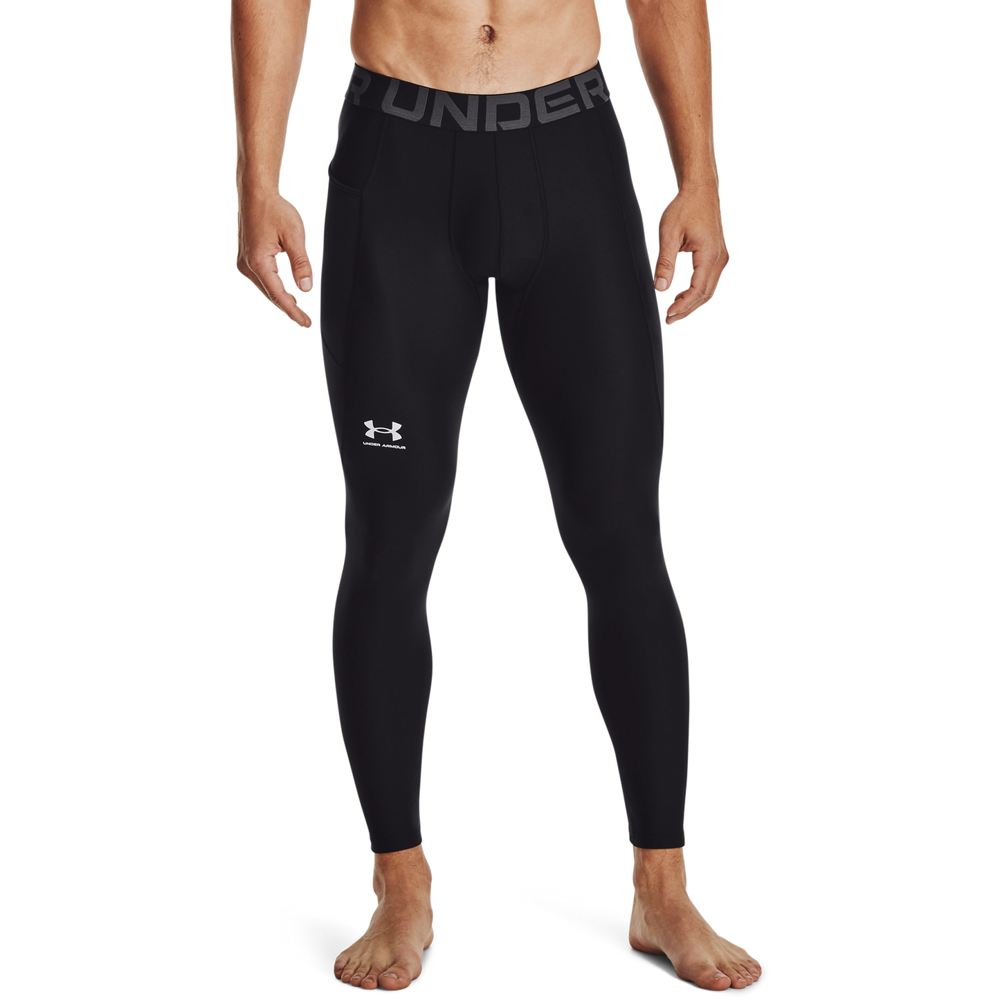 Under Armour HG Armour 2.0 Compression Tights - Men's - Black/White