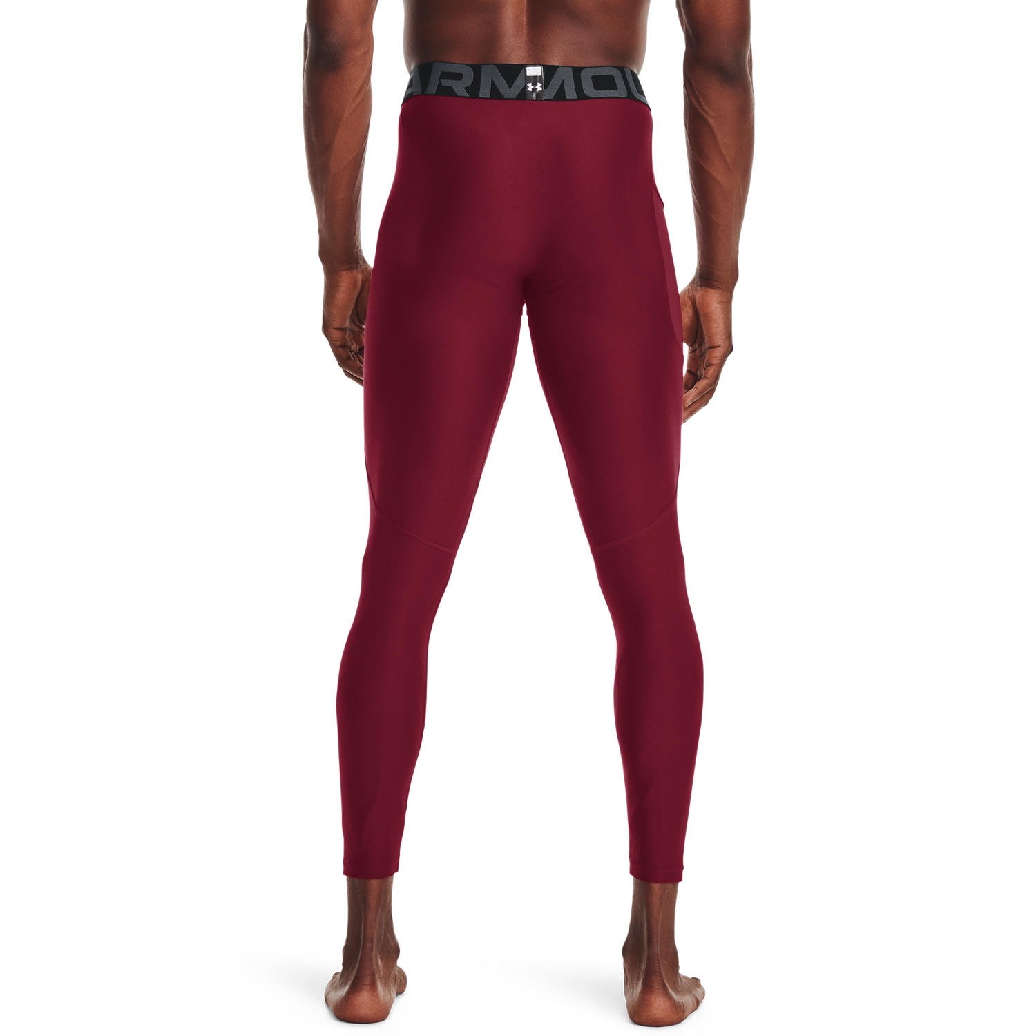 Under Armour HG Armour 2.0 Compression Tights - Men's - Cardinal/White