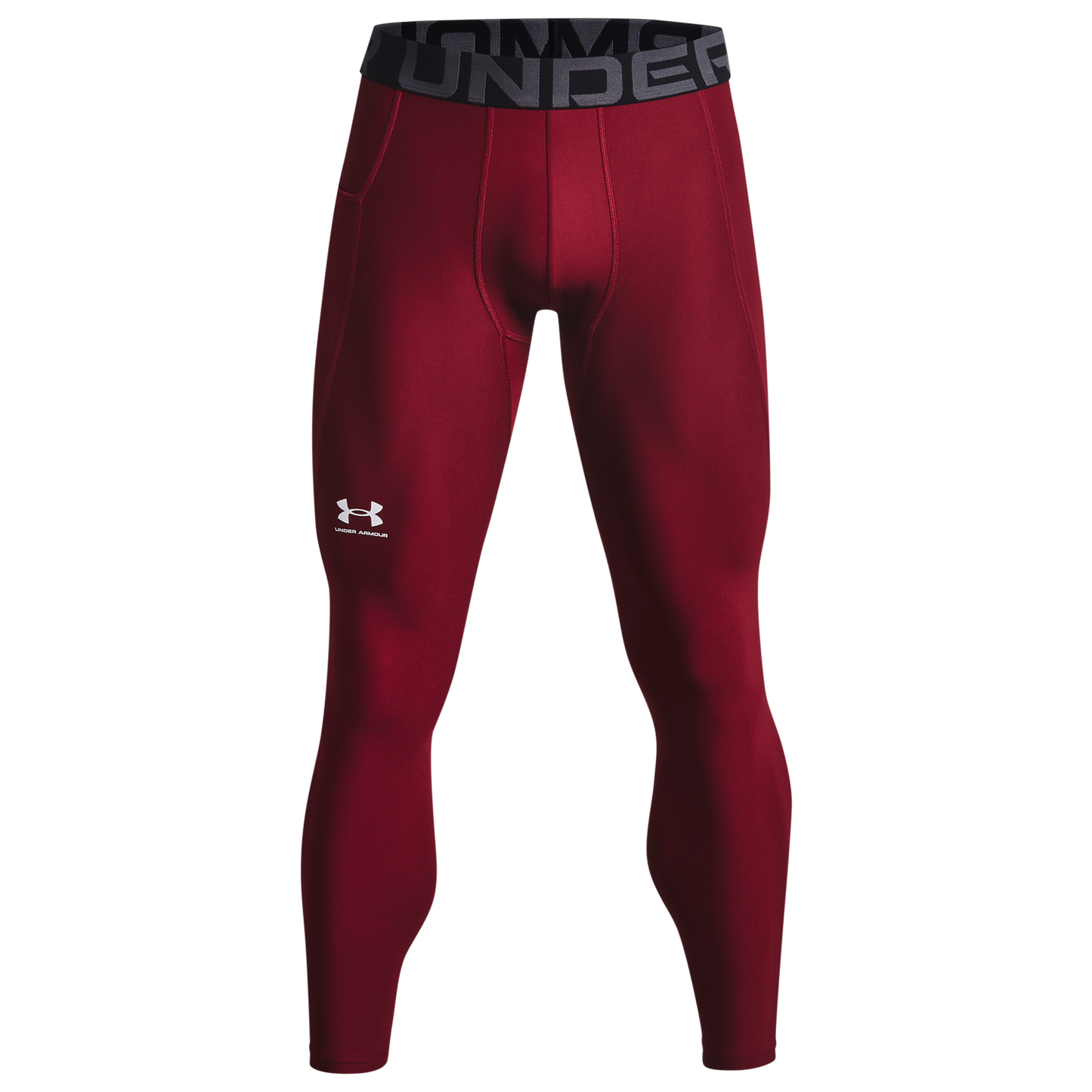 Under Armour HG Armour 2.0 Compression Tights - Men's - Cardinal/White