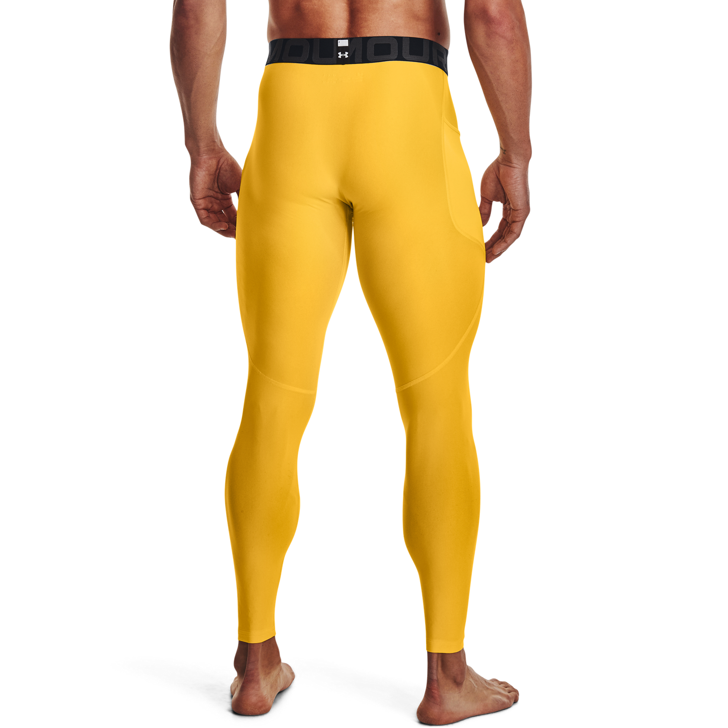 Under Armour HG Armour 2.0 Compression Tights - Men's - Taxi/Black