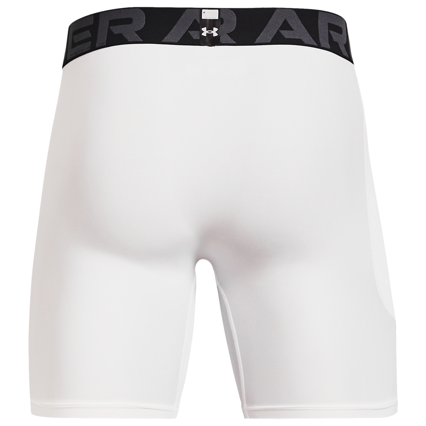 Under Armour HG Armour 2.0 6" Compression Shorts - Men's - White/Black