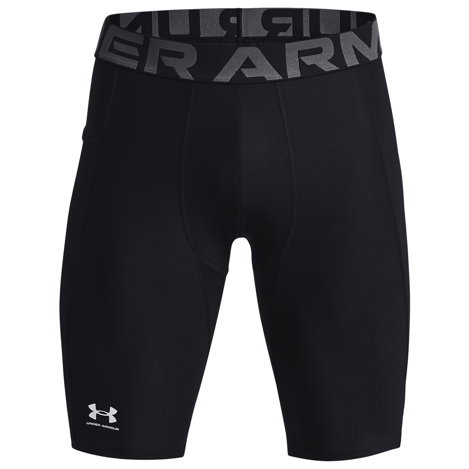 Under Armour Heatgear Armour 9" Compression Shorts  - Men's - Black/White