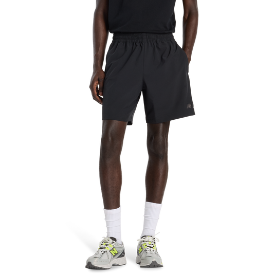 New Balance Athletic Woven 7" Shorts - Men's - Black