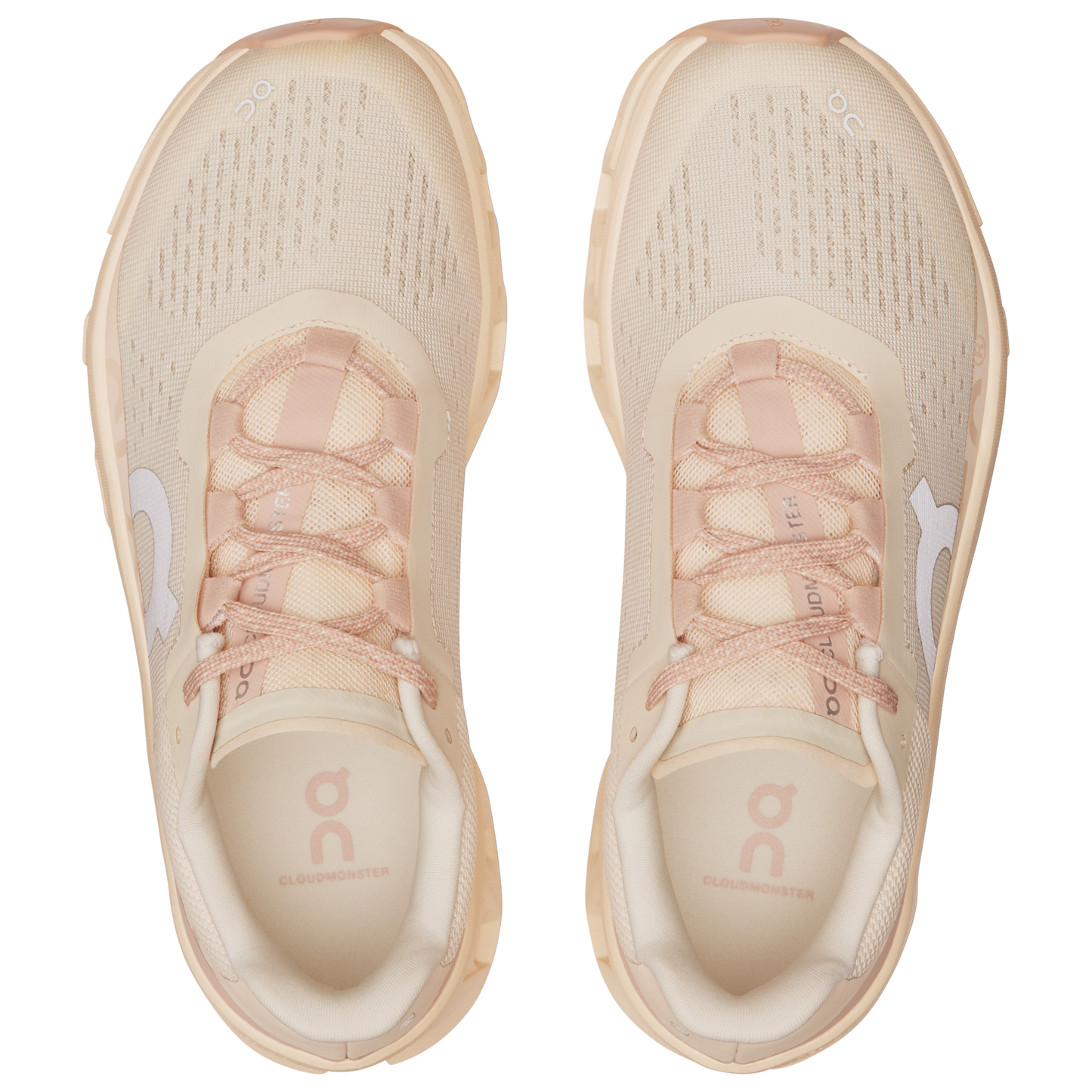 On Cloudmonster - Women's - Tan/Pink
