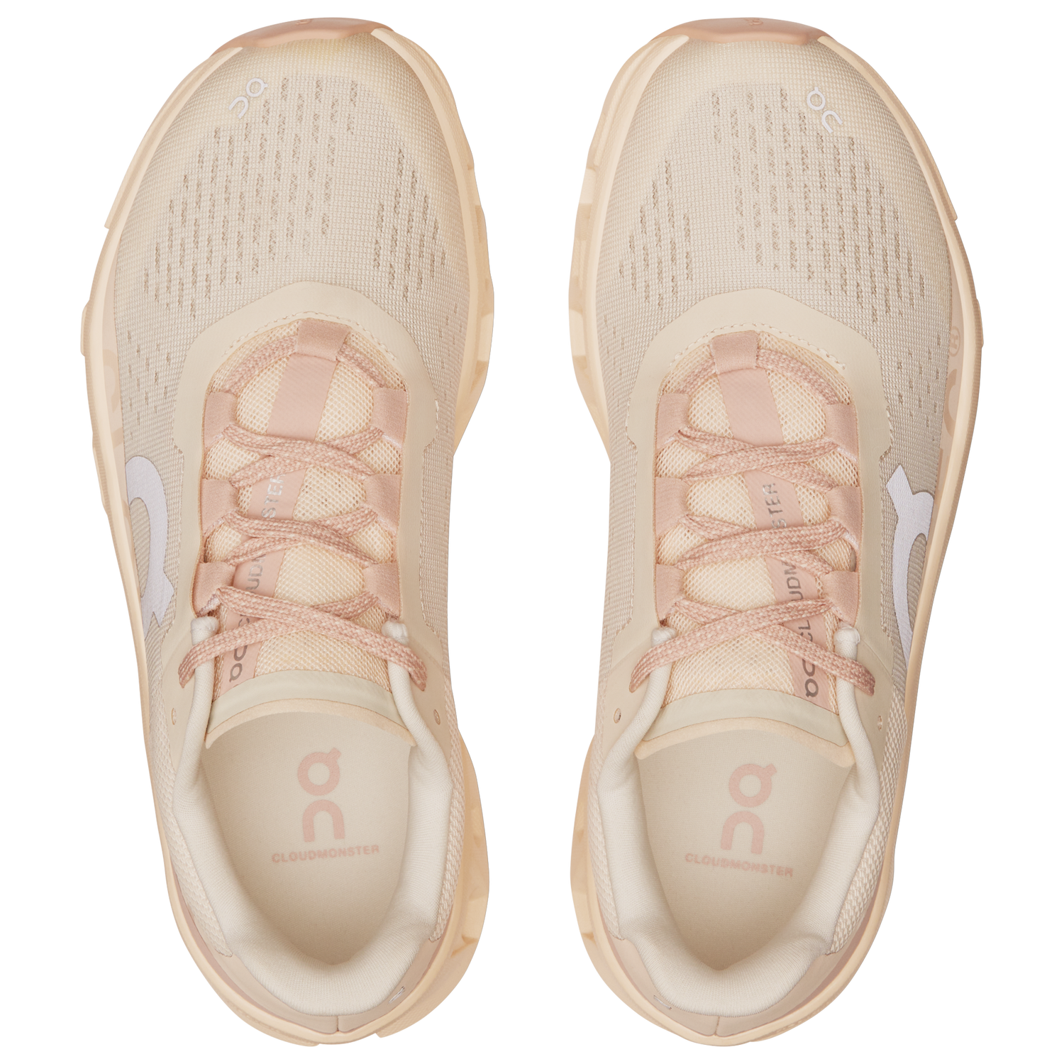 On Cloudmonster - Women's - Tan/Pink