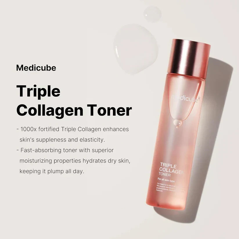 Medicube TONER TRIPLO COLÁGENO 4.0 140ml - imagem 4
