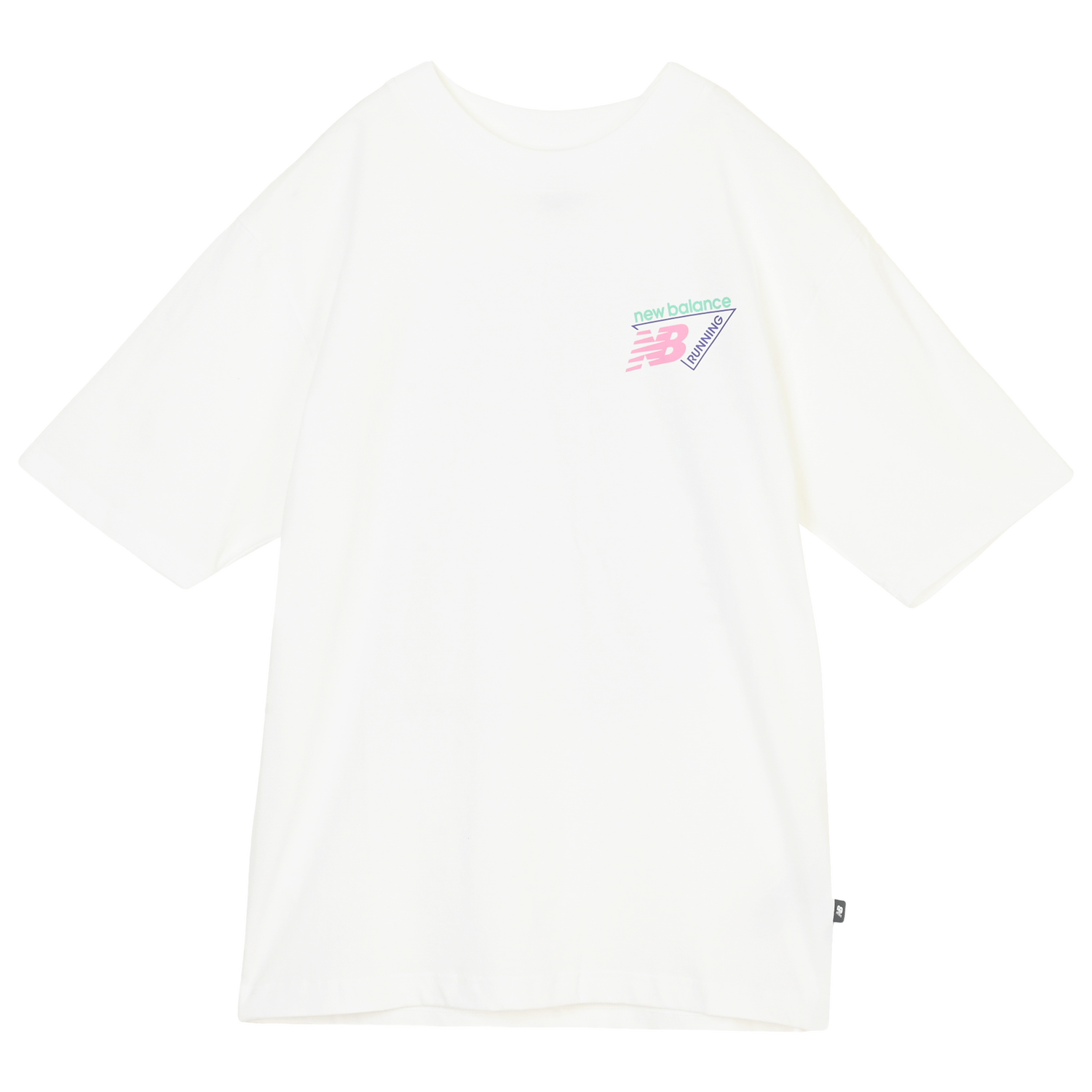 New Balance Classic Tri-Logo Heat Map T-Shirt - Men's - White/Purple