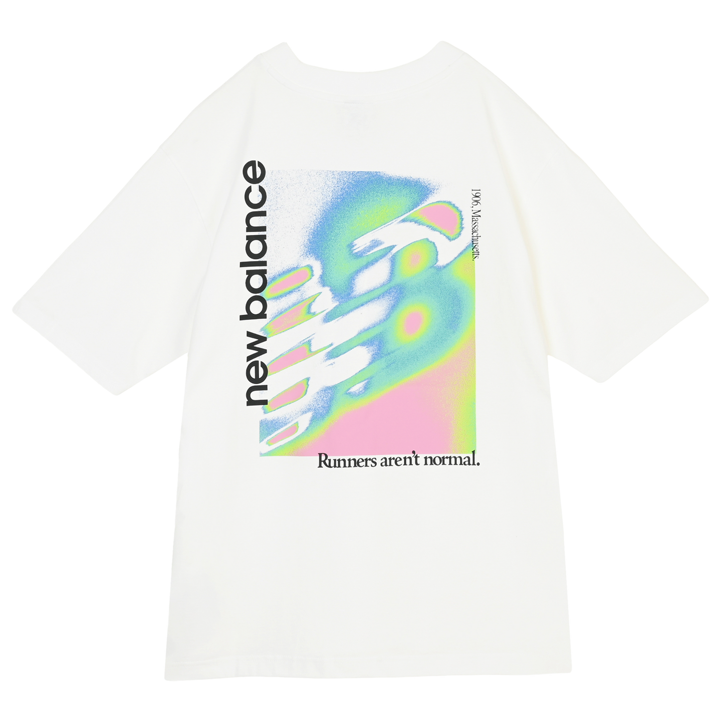New Balance Classic Tri-Logo Heat Map T-Shirt - Men's - White/Purple