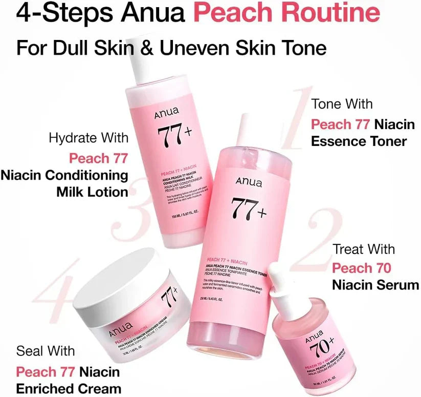 ANUA Peach 77 Creme Enriquecido com Niacina - Ilumina, Hidrata e Brilha | 50ml - imagem 3
