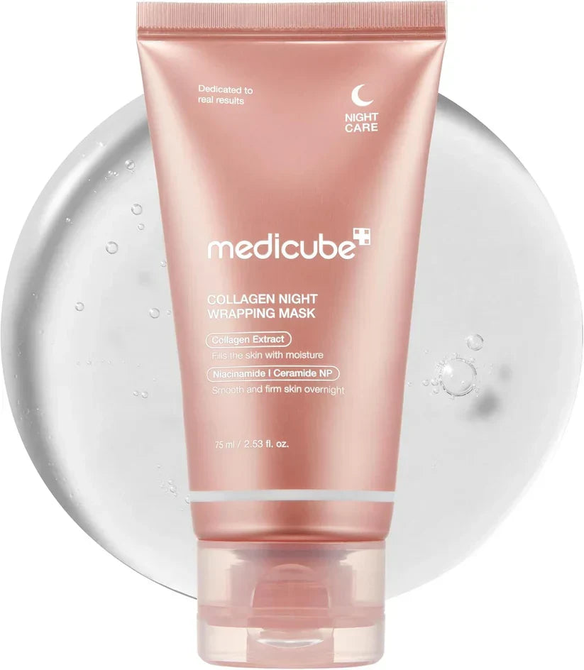 Máscara Envolvente Noturna de Colágeno Medicube - 75ml