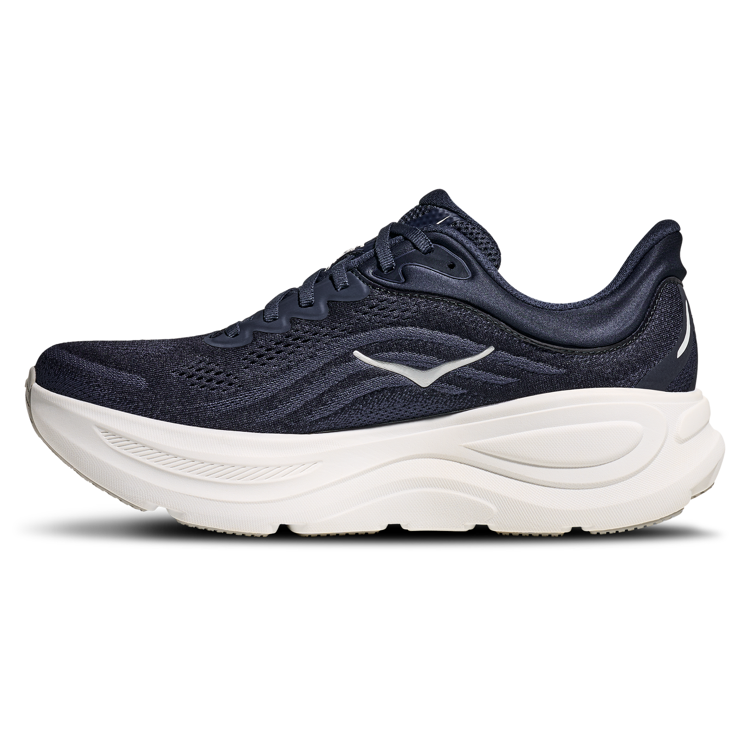 HOKA Bondi 9 - Men's - White/Navy