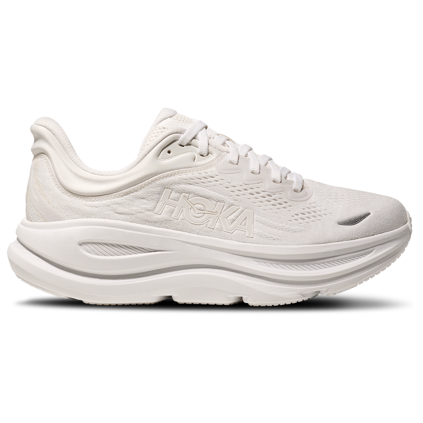 HOKA Bondi 9 - Women's - White/White