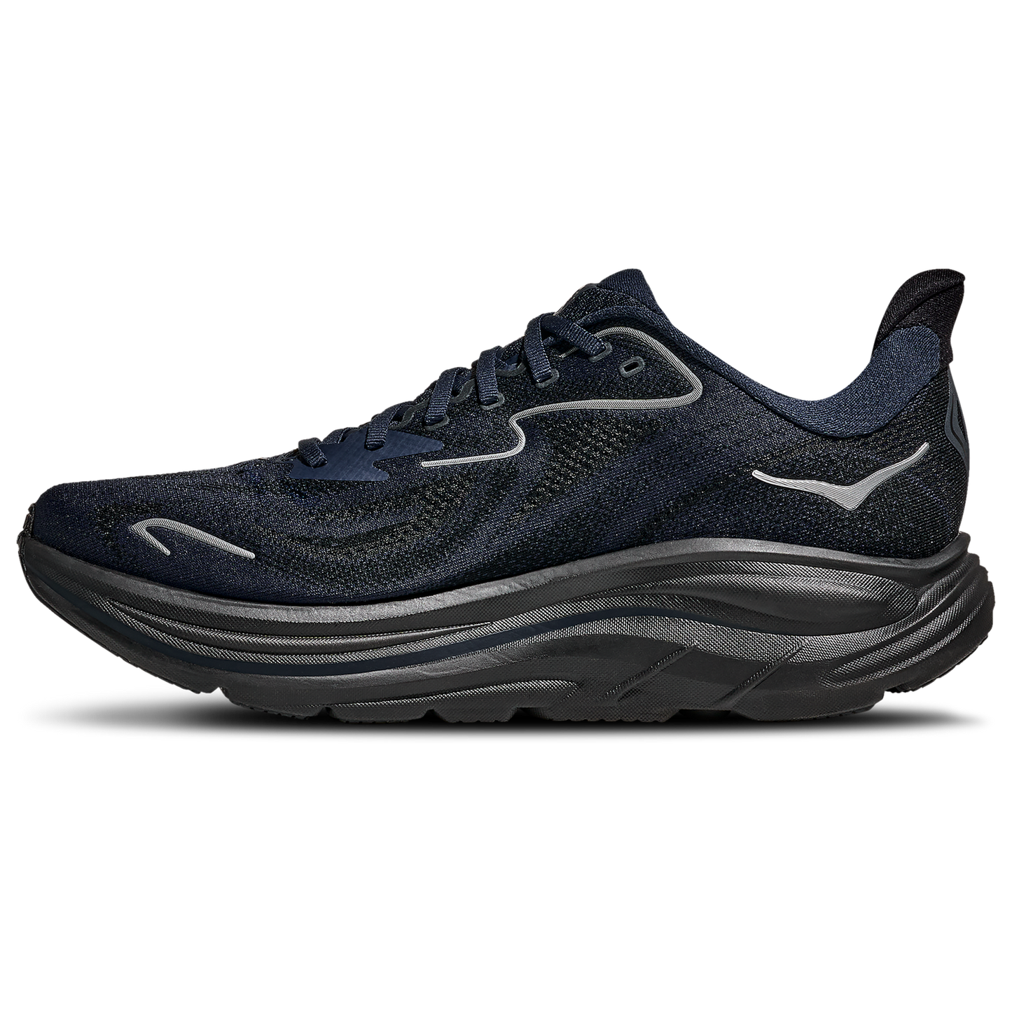 HOKA Clifton 10 - Men's - Black/Varsity Navy