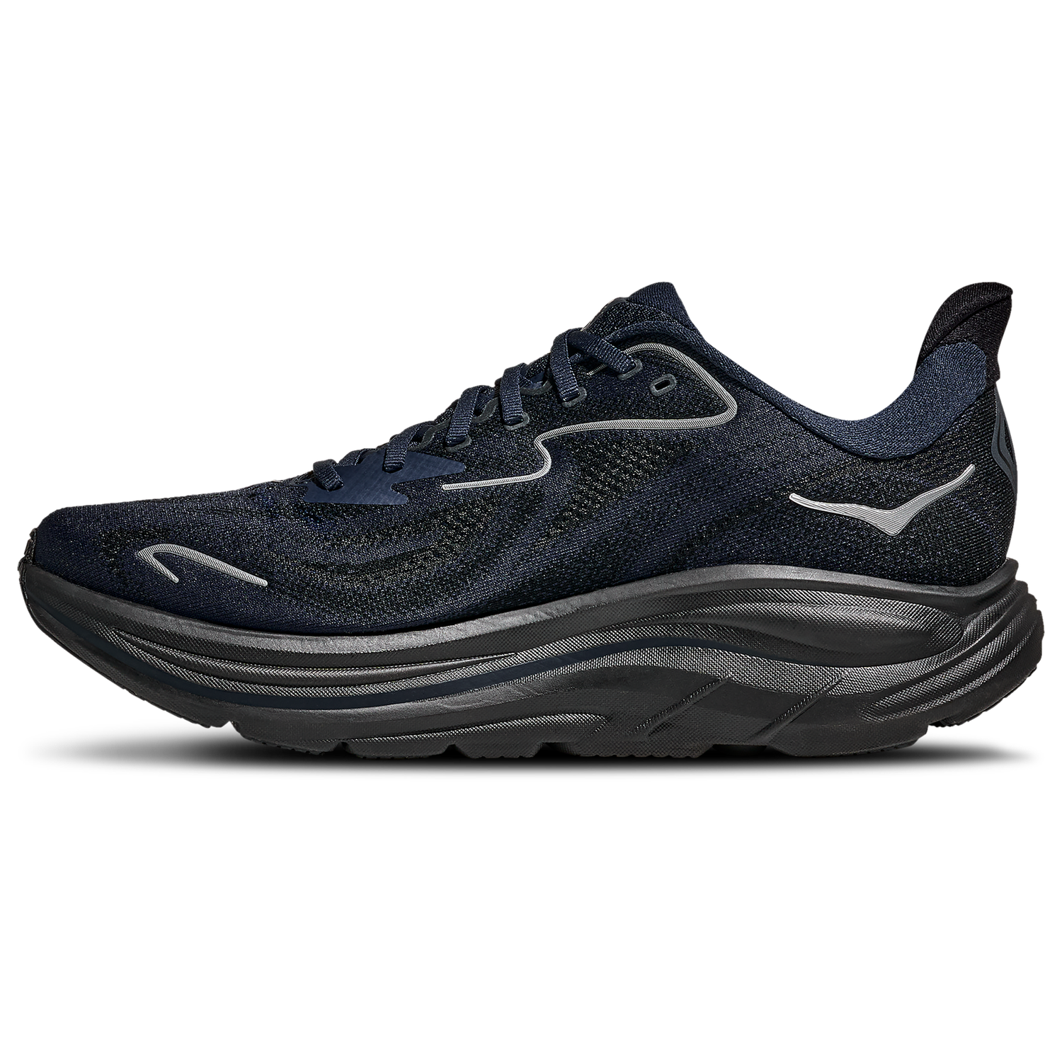 HOKA Clifton 10 - Men's - Black/Varsity Navy
