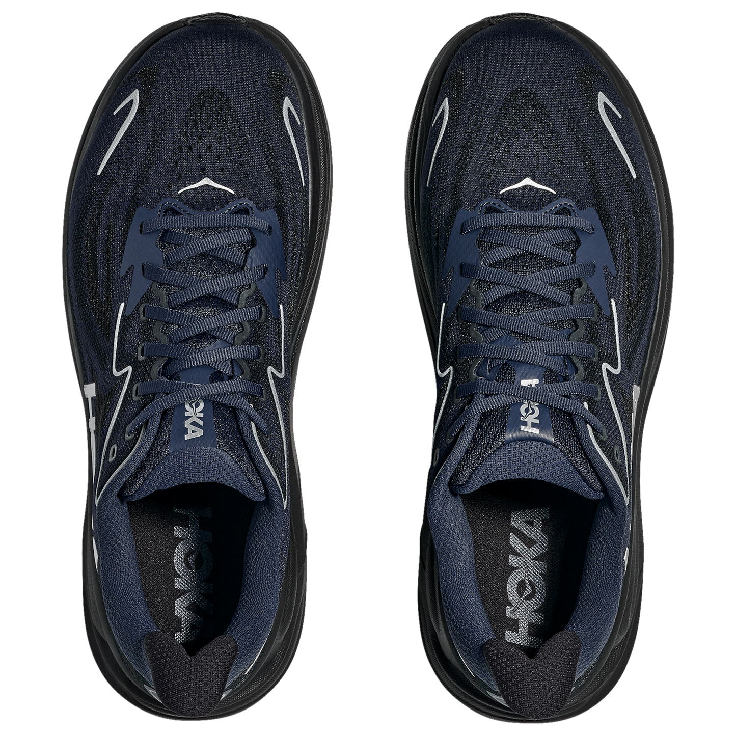 HOKA Clifton 10 - Men's - Black/Varsity Navy