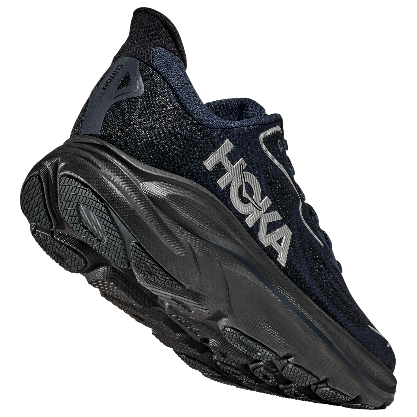 HOKA Clifton 10 - Men's - Black/Varsity Navy