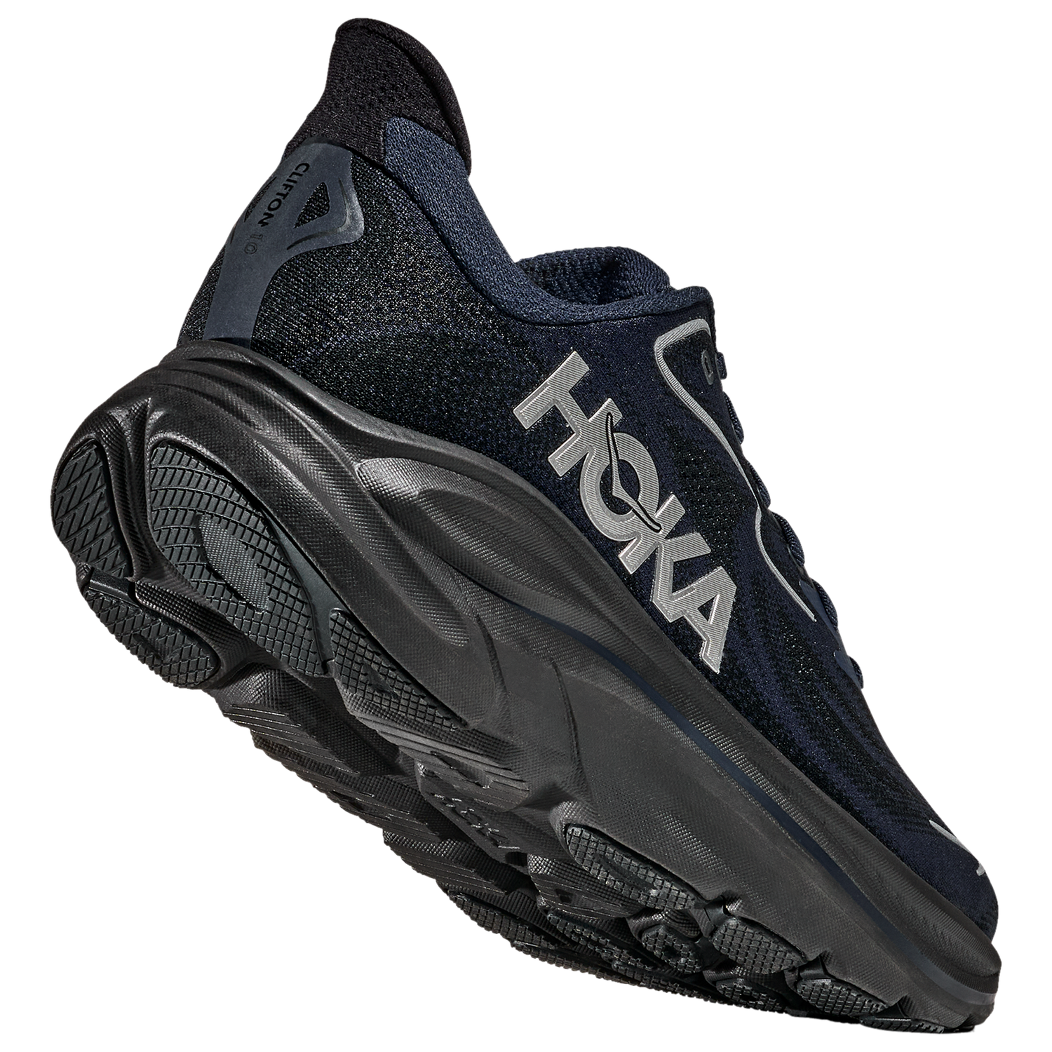 HOKA Clifton 10 - Men's - Black/Varsity Navy