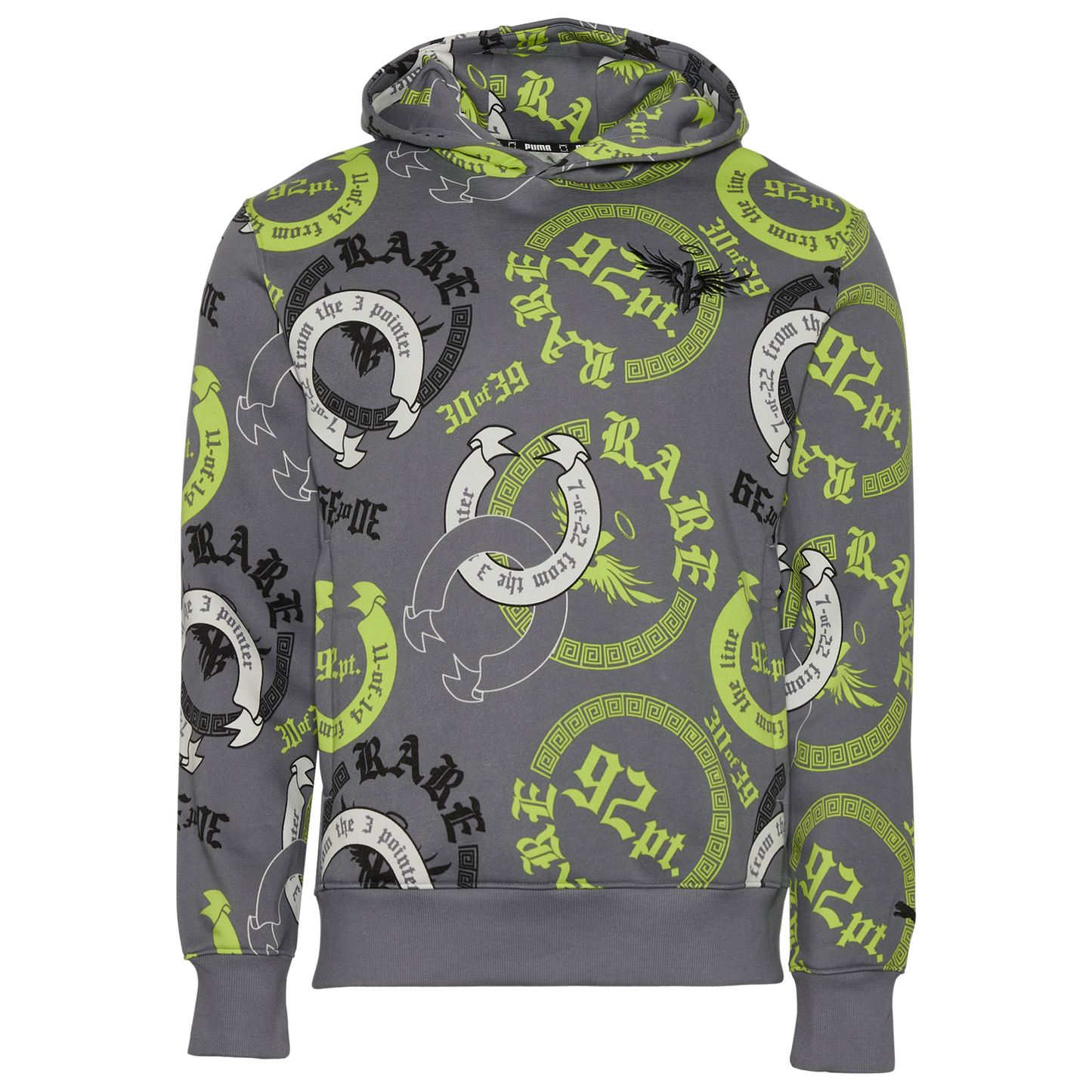 PUMA Melo Chino Hills Hoodie - Men's - Grey/Black