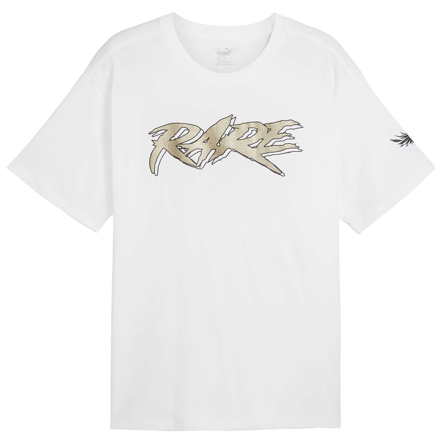 PUMA Footlocker 50th Anniversary Melo Logo T-Shirt - Men's - White/Gold/Black