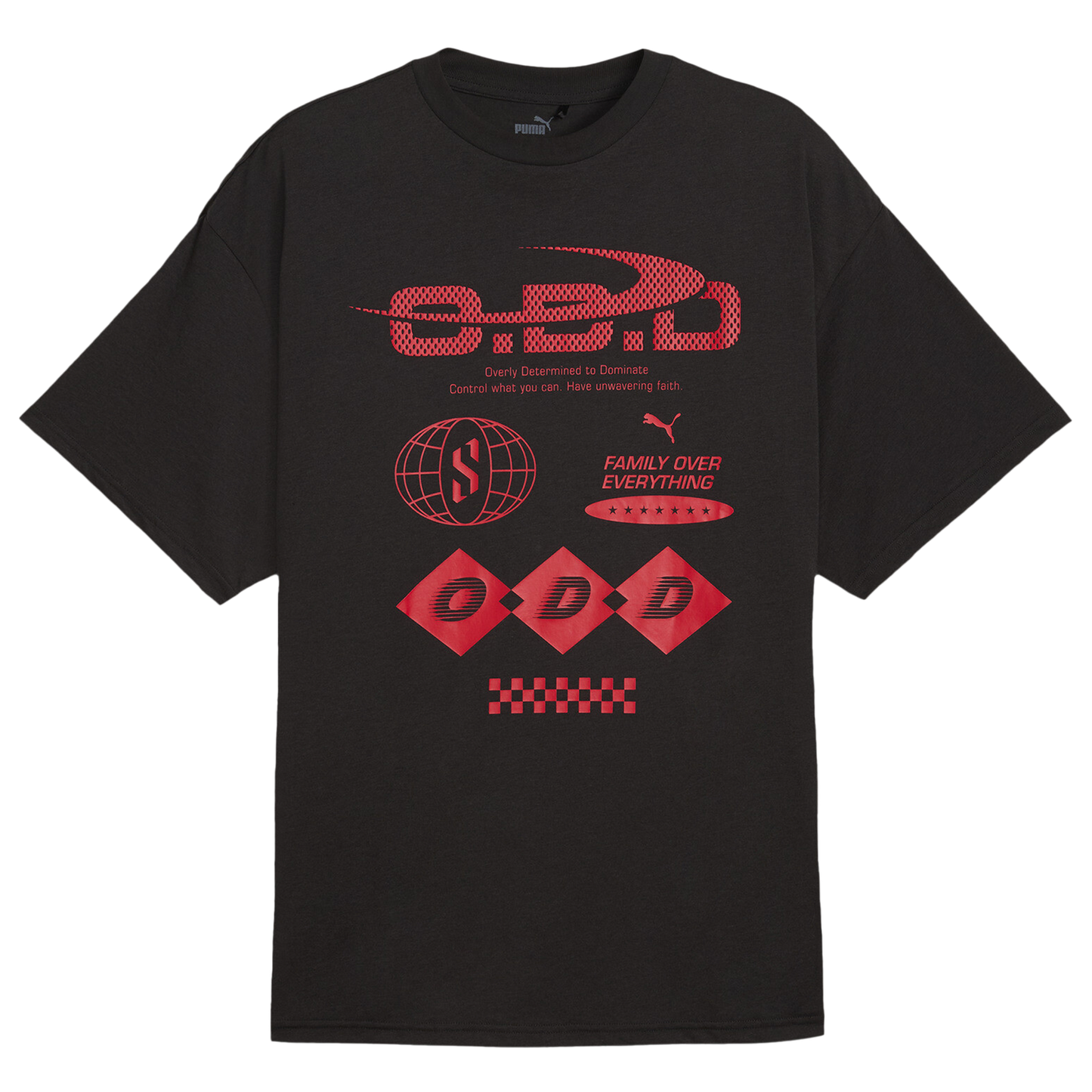 PUMA Scoots Trail Blazing T-Shirt - Men's - Puma Black