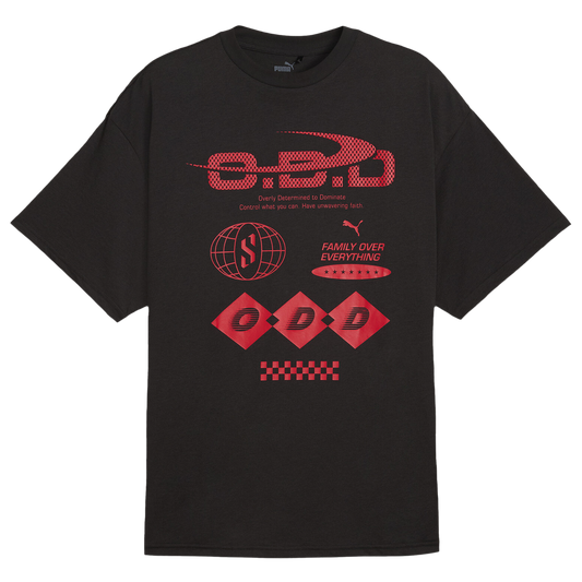 PUMA Scoots Trail Blazing T-Shirt - Men's - Puma Black