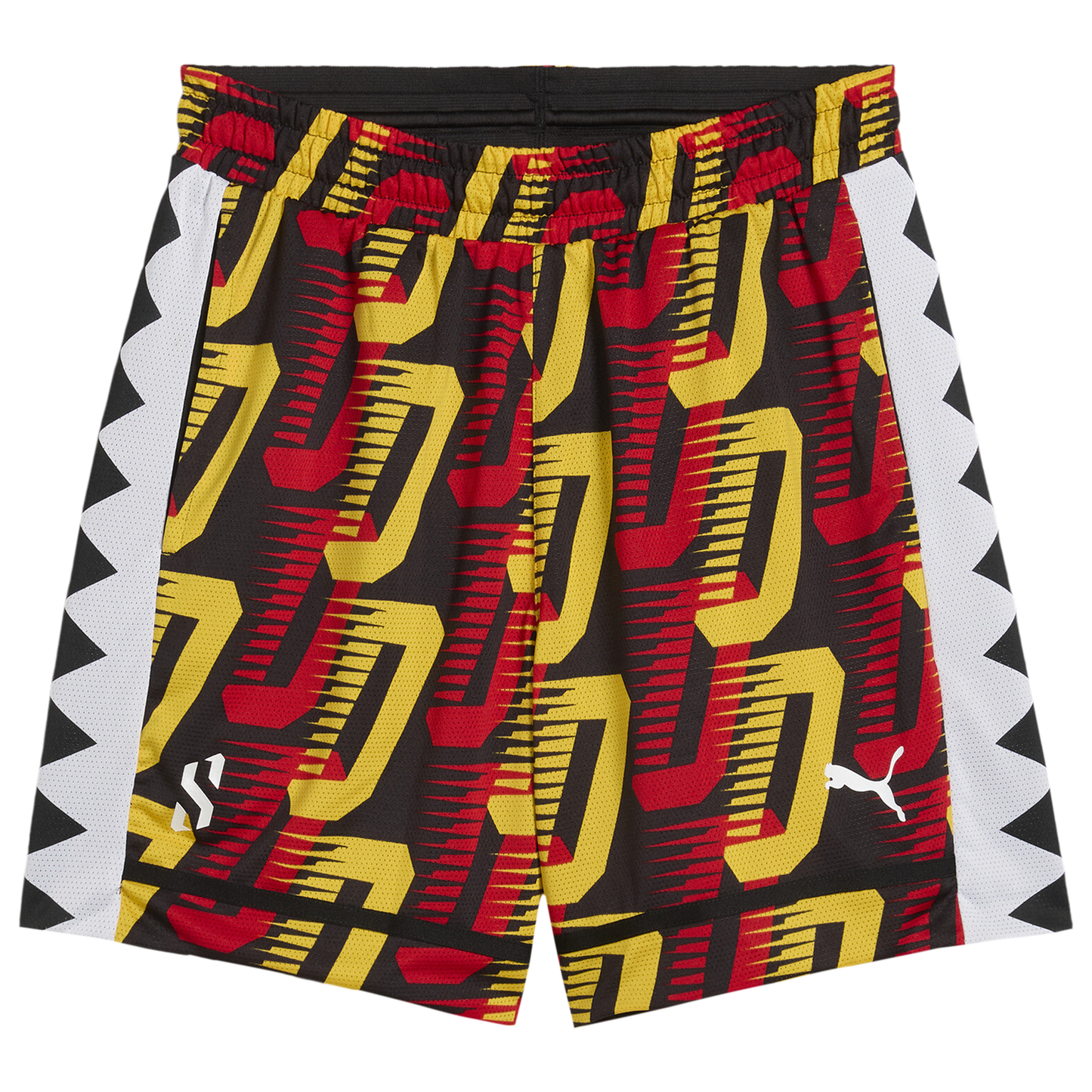 PUMA Scoot Trail AOP All Jaws Shorts - Men's - Puma Black