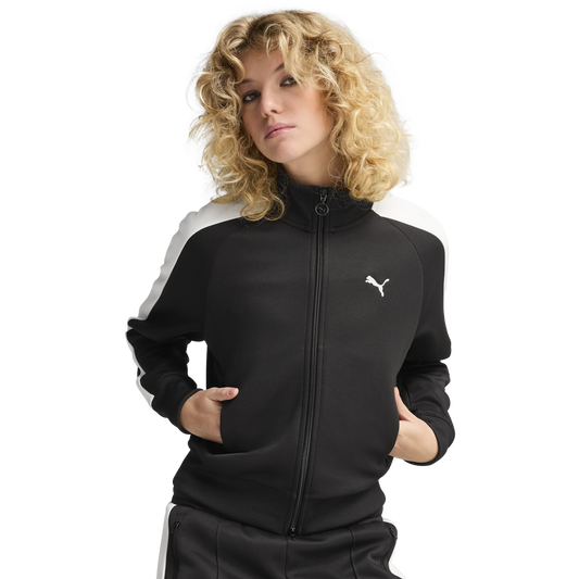 PUMA T7 ALWAYS ON SHORT TRACK JACKET - Women's - Puma Black