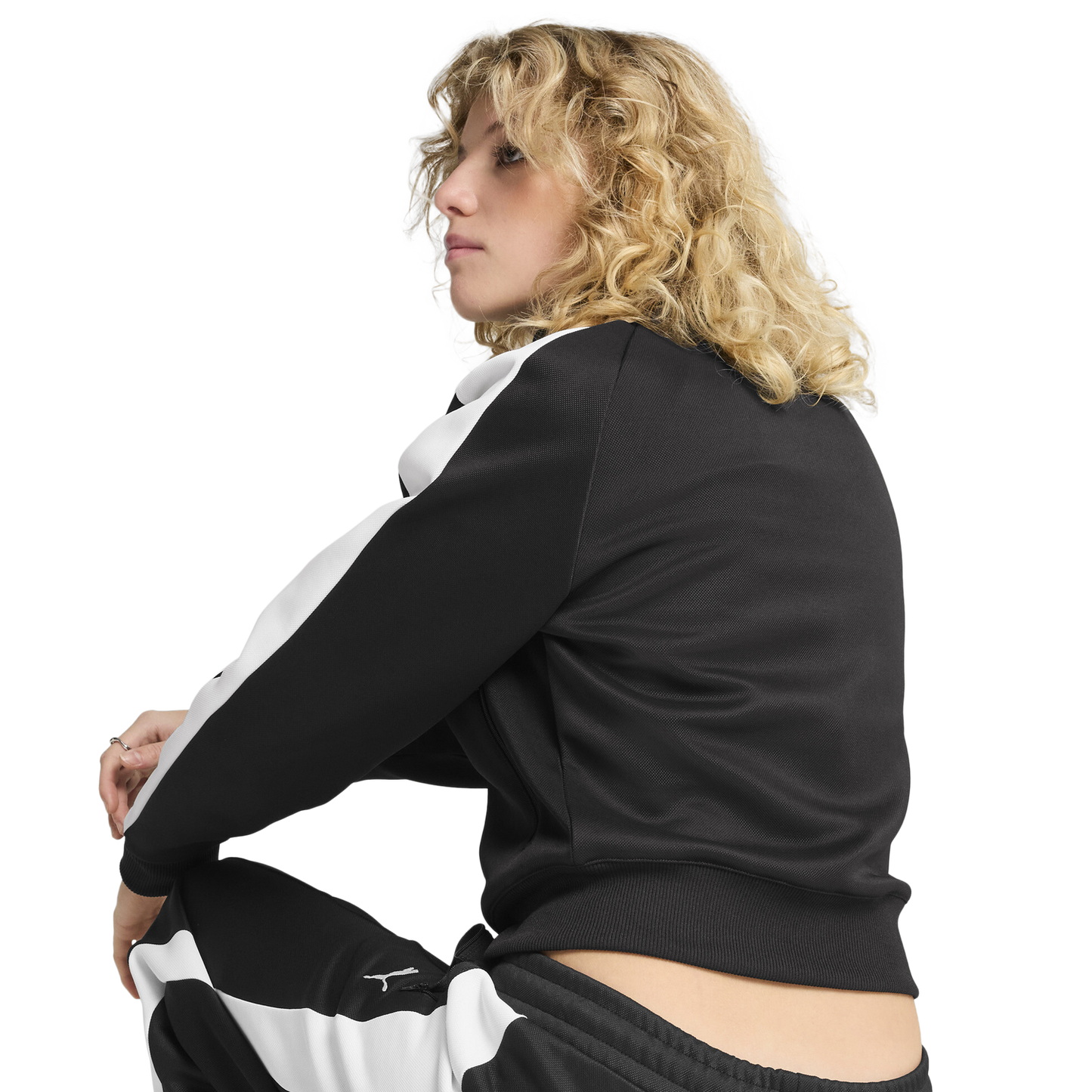 PUMA T7 ALWAYS ON SHORT TRACK JACKET - Women's - Puma Black