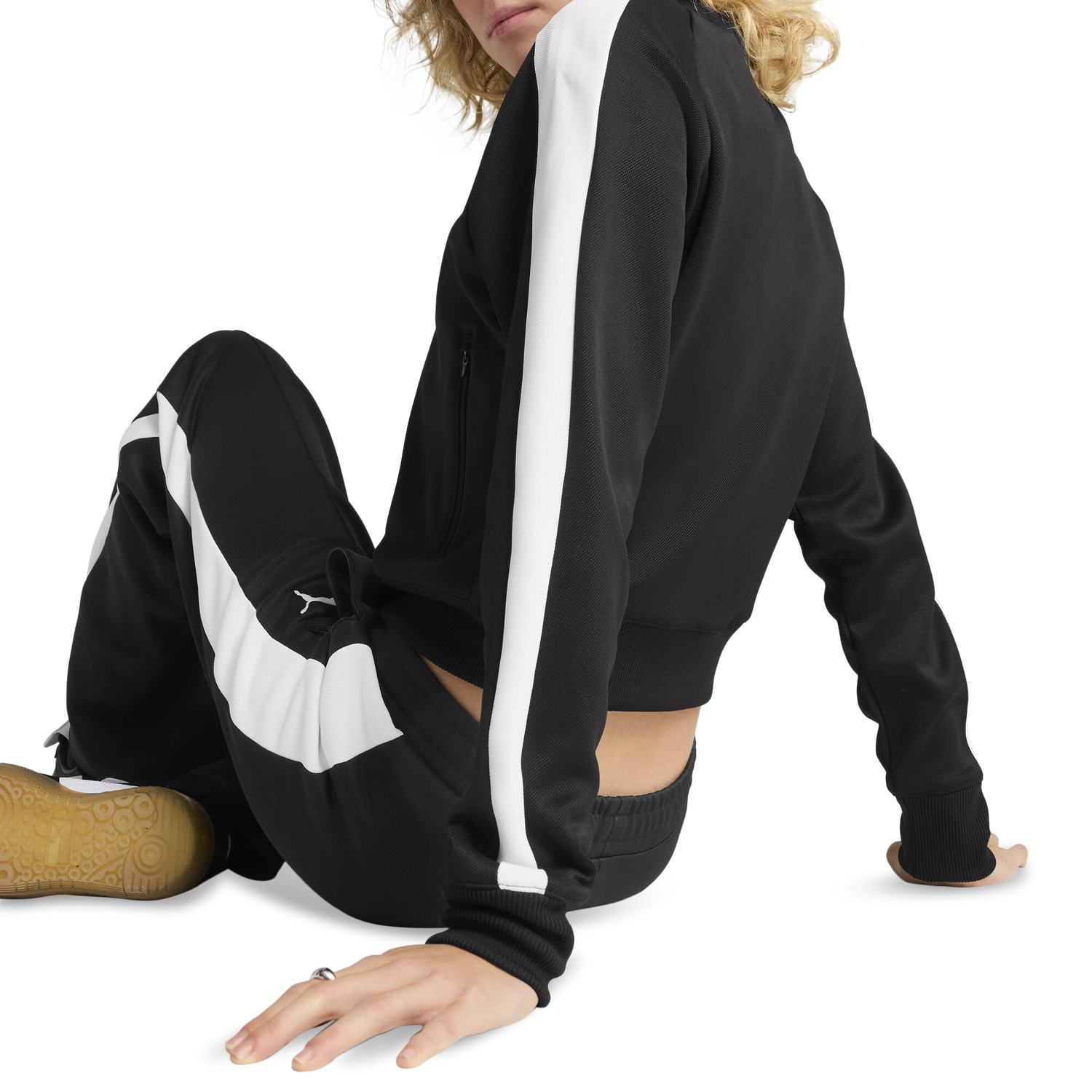 PUMA T7 ALWAYS ON SHORT TRACK JACKET - Women's - Puma Black